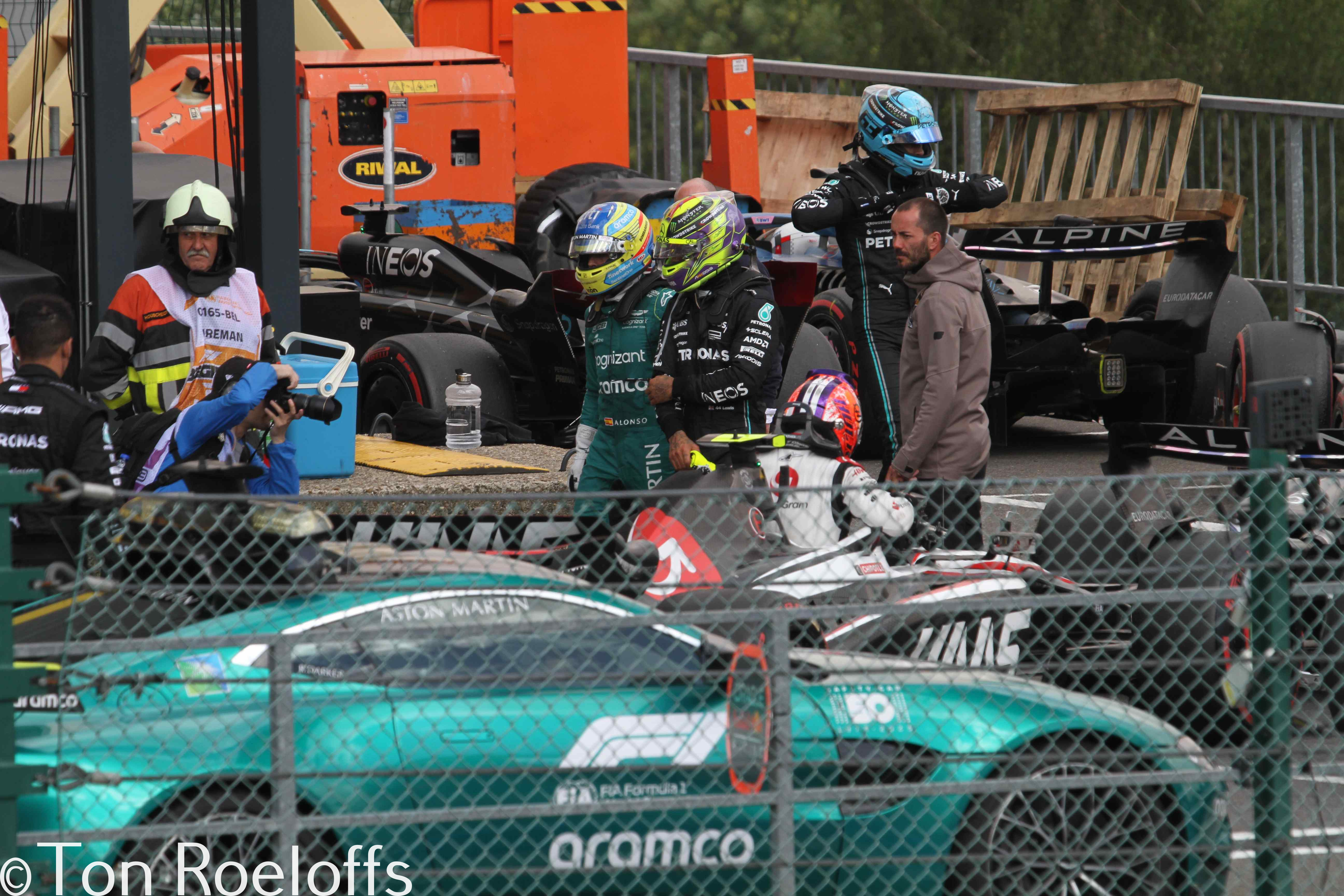 Verstappen pitbox